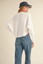 Load image into Gallery viewer, Mable Round Neck Dolman Sleeve Cropped Sweater
