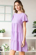 Load image into Gallery viewer, Lilac Swiss Dot Dress
