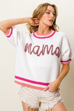 Load image into Gallery viewer, MAMA Short Sleeve Sweater
