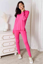 Load image into Gallery viewer, Soft Rayon Long Sleeve Top and Leggings Set
