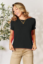 Load image into Gallery viewer, Basic Round Neck Short Sleeve T-Shirt
