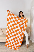 Load image into Gallery viewer, Cuddley Checkered Decorative Throw Blanket
