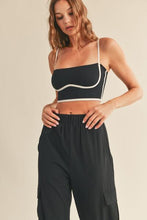 Load image into Gallery viewer, Kimberly C Contrast Trim Sculpting Cami
