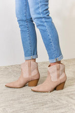 Load image into Gallery viewer, Pearl Rhinestone Ankle Cowgirl Booties

