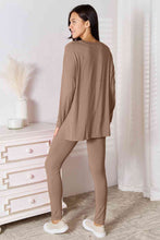 Load image into Gallery viewer, Soft Rayon Long Sleeve Top and Leggings Set
