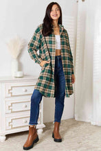 Load image into Gallery viewer, Green Plaid Shacket
