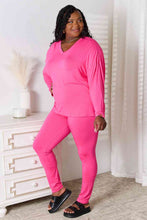 Load image into Gallery viewer, Soft Rayon Long Sleeve Top and Leggings Set
