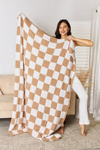 Load image into Gallery viewer, Cuddley Checkered Decorative Throw Blanket
