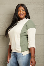 Load image into Gallery viewer, Sew In Love Full Size Tri-Color Pattern Blouse
