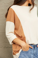 Load image into Gallery viewer, Sew In Love Full Size Tri-Color Pattern Blouse
