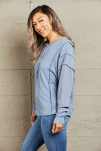 Load image into Gallery viewer, Understand Me Full Size Oversized Henley Top
